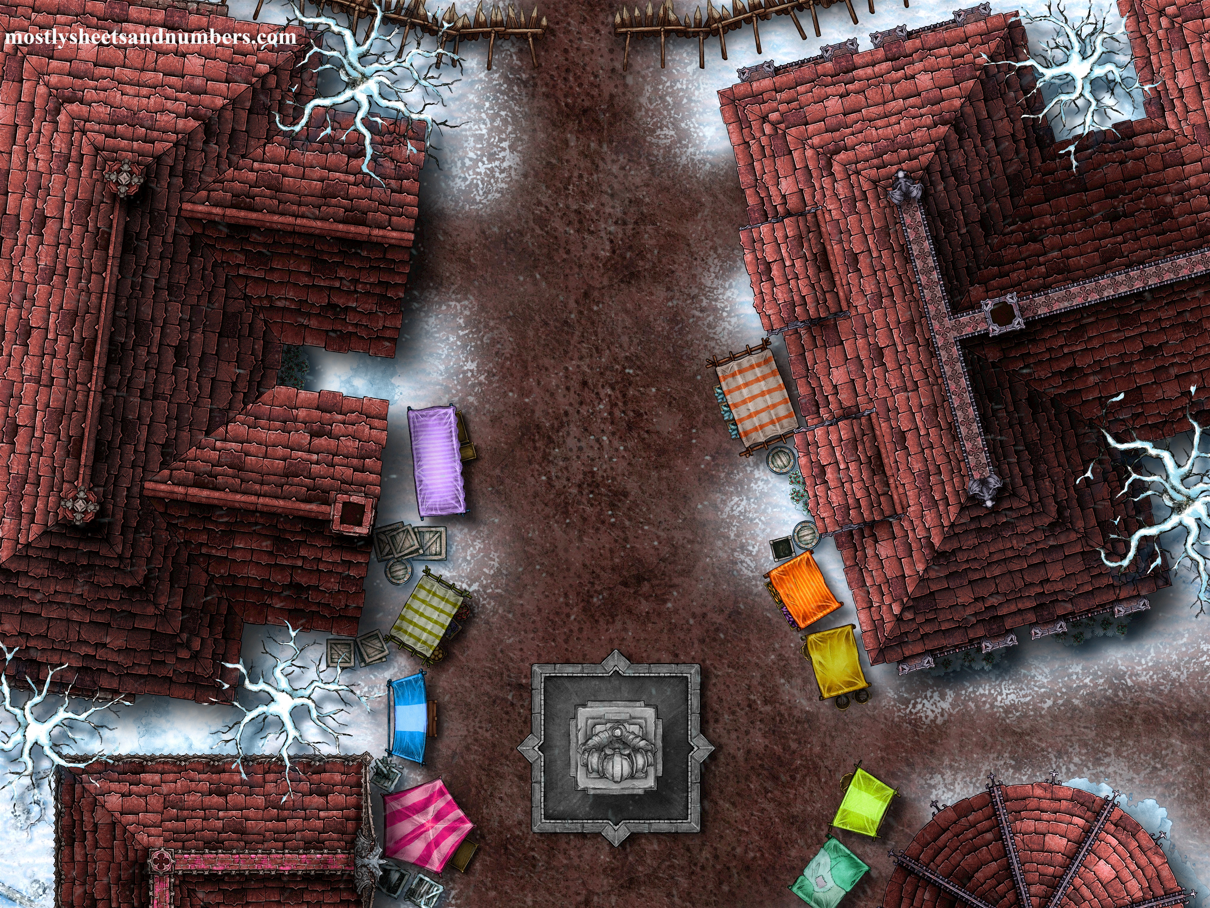 Winter Themed Maps | Mostly Sheets and Numbers